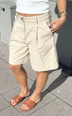 Shorts - Lettie - Ivory Shorts