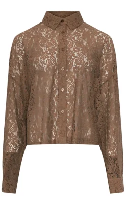 Online Skjorte - Julie - Timber Brown Skjorter