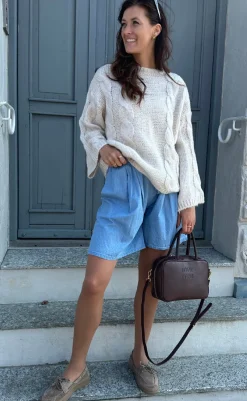 New Strik - Lyza - Ivory Striktrøjer & Sweat