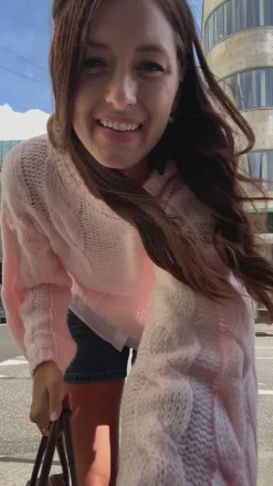 Online Strik - Lyza Short - Dusty Pink Striktrøjer & Sweat