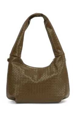 Online Taske - Peony - Dark Olive Tasker