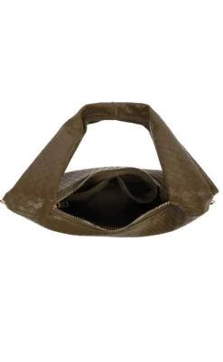 Online Taske - Peony - Dark Olive Tasker