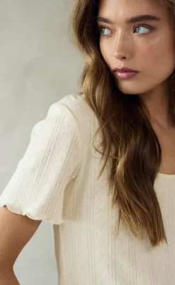 Clearance Top - Julietta - Ivory T-shirts & Toppe