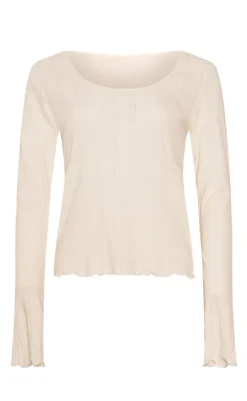 Clearance Top - Karmia - Ivory T-shirts & Toppe