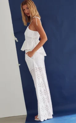 Hot Top - Libby - White T-shirts & Toppe