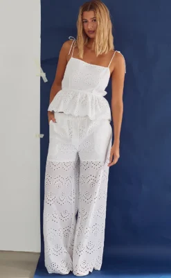 Hot Top - Libby - White T-shirts & Toppe