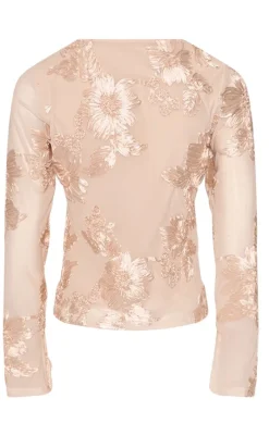 Hot Top - Lucille - Ivory T-shirts & Toppe