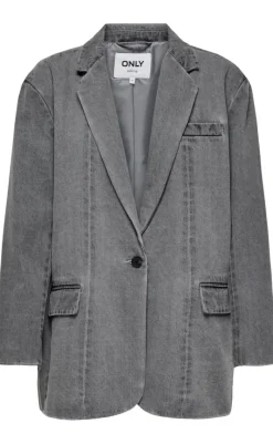 Best Blazer - Cory - Medium Grey Denim Blazere & Indejakker