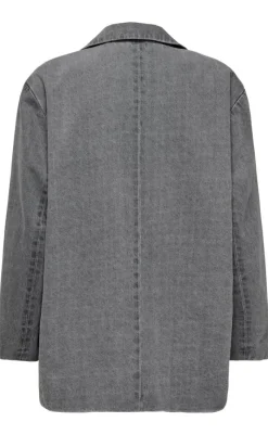 Best Blazer - Cory - Medium Grey Denim Blazere & Indejakker