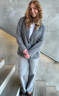 Best Blazer - Cory - Medium Grey Denim Blazere & Indejakker