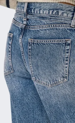 Online Bukser - Gianna - Medium Blue Denim Bukser & Jeans