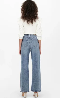 Discount Bukser - Juicy - Medium Blue Denim Bukser & Jeans