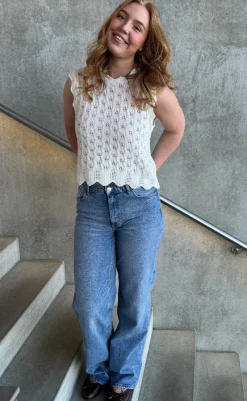 Discount Bukser - Juicy - Medium Blue Denim Bukser & Jeans