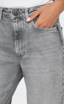 New Bukser - Juicy Wide Leg - Medium Grey Denim Bukser & Jeans