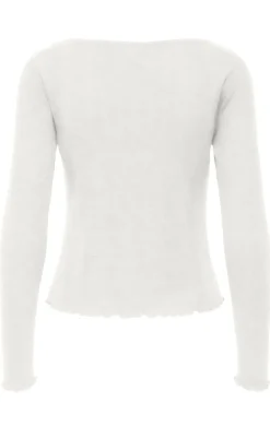 Online Cardigan - Tenna - Cloud Dancer Cardigans