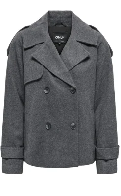 Sale Jakke - Maisy Wool Life - Dark Grey Melange Jakker & Frakker|Alt Overtøj