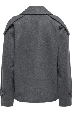 Sale Jakke - Maisy Wool Life - Dark Grey Melange Jakker & Frakker|Alt Overtøj