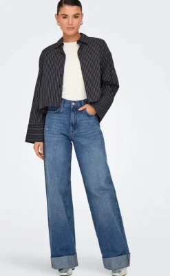 Jeans - Broome - Medium Blue Denim Bukser & Jeans