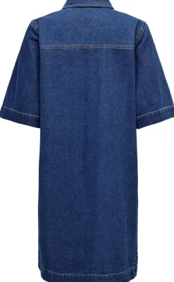 Hot Kjole - Belle - Dark Blue Denim Kjoler