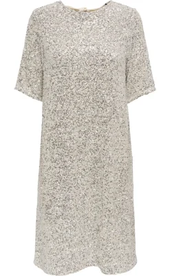 Outlet Kjole - Bex - Silver Sequins Kjoler