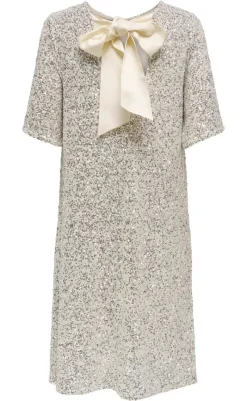 Outlet Kjole - Bex - Silver Sequins Kjoler