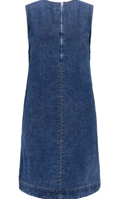 Kjole - Dorsi - Medium Blue Denim Kjoler
