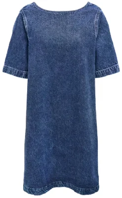 Best Kjole - Gigi - Medium Blue Denim Kjoler