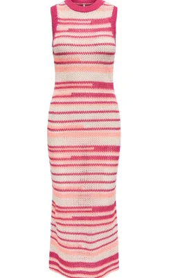 Sale Kjole - Merida Life - Fuchsia Fedora Ecru/Papaya Punch Kjoler