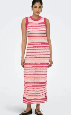 Sale Kjole - Merida Life - Fuchsia Fedora Ecru/Papaya Punch Kjoler