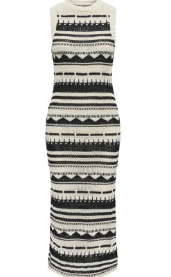 Kjole - Merida Life - Ecru Black Kjoler