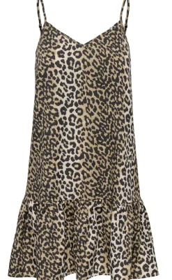 Outlet Kjole - Nova Vis Giu - Timberwolf w. Wildlife Kjoler