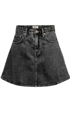 Hot Nederdel - Eden - Washed Black Nederdele