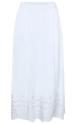 Hot Nederdel - Lou - Bright White Nederdele