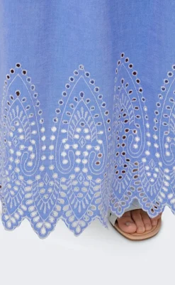 Hot Nederdel - Tulum - Blue Bonnet Nederdele