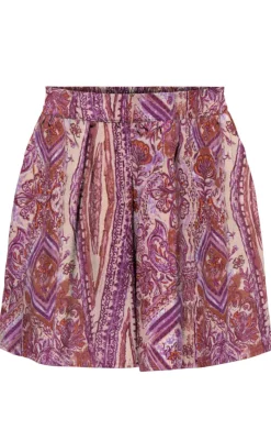 Best Shorts - Nova Yasmin - Fuchsia Fedora w. Bohobabe Shorts