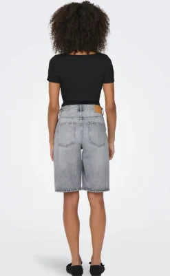 Hot Shorts - Sonny - Light Grey Denim Shorts