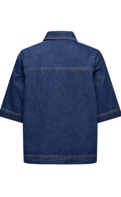 Hot Skjorte - Belle - Dark Blue Denim Skjorter