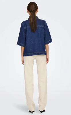 Hot Skjorte - Belle - Dark Blue Denim Skjorter