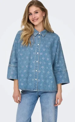 Best Skjorte - Grace - Light Blue Denim Skjorter