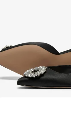 Hot Stiletter - Priya Front Embellish - Black Stiletter