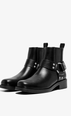 Clearance Støvler - Bax Biker - Black Støvler