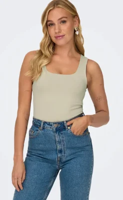 Online Top - Leaa 2 Ways - Humus T-shirts & Toppe