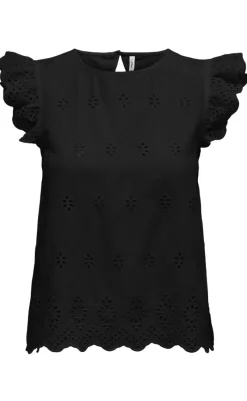 Discount Top - Lou Life - Black T-shirts & Toppe