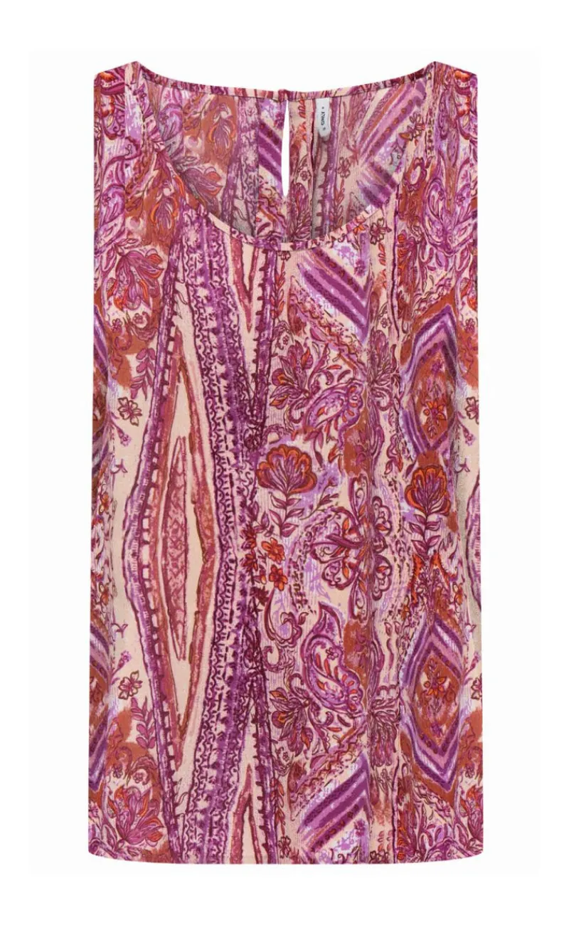 Online Top - Nova - Fuchsia Fedora w. Bohobabe T-shirts & Toppe