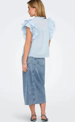 Clearance Top - Sunny - Cashmere Blue T-shirts & Toppe