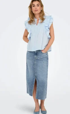 Clearance Top - Sunny - Cashmere Blue T-shirts & Toppe