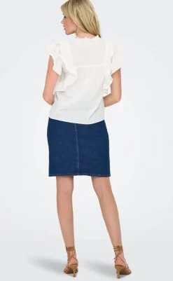 Discount Top - Sunny - Cloud Dancer T-shirts & Toppe