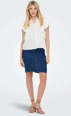 Discount Top - Sunny - Cloud Dancer T-shirts & Toppe