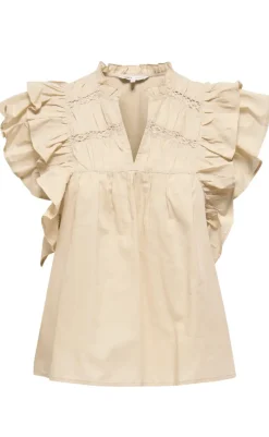 Outlet Top - Sunny - Humus T-shirts & Toppe