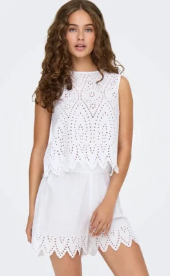 Sale Top - Tulum - Bright White T-shirts & Toppe